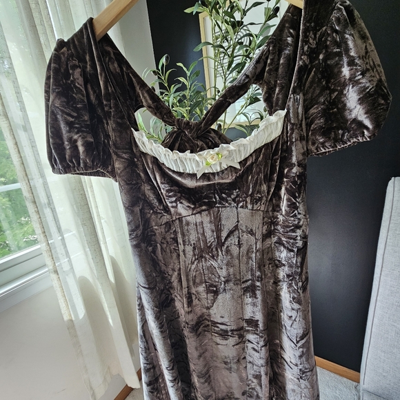 Kimchi blue velvet dress - Picture 8 of 11